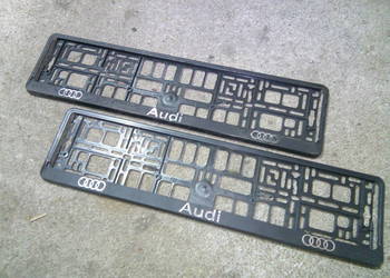 Ramki tablicy rejestracyjnej Audi