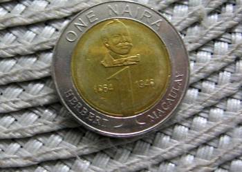 Nigeria 1 Naira 2006r