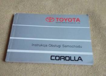 Instrukcja TOYOTA COROLLA  po polsku