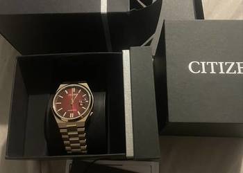 Jak Nowy Zegarek męski Citizen Tsuyosa Gold Sapphire Gwarancja