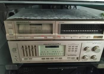 Piękny zestaw Marantz vintage kolor szampanski