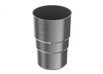 Bryza PVC Złączka rury spustowej 90 mm grafit