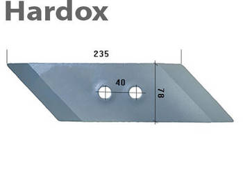 Dłuto 100hektarów HARDOX 6013B/L części do pługa BUGNOT