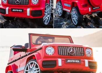 BAWIBUS.PL Auto samochód na akumulator MERCEDES AMG G63 jeep SUV autko