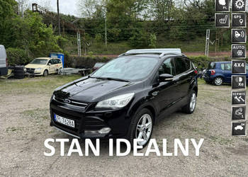 Ford Kuga 2.0TDCi-163km-AUTOMAT-4WD-Bezwypadkowy-Navi-Kamera-Ksenon-El.Kla…