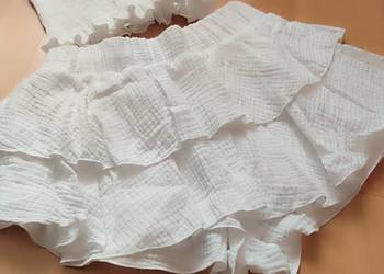 Komplet muślinowy top i spódnico spodenki La CREME