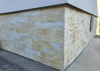 Kamień Elewacyjny Dekoracyjny Na Ścianę Łupek Kwarcytowy Catania Beige