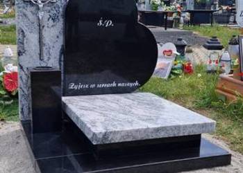 Nagrobek urnowy Bolesławiec viscount white / szwed nr.1920