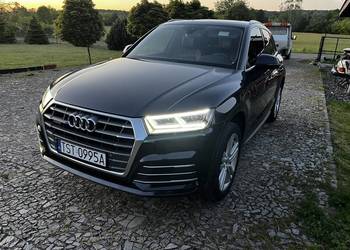 AUDI Q5 2.0TFSI 2017 uszkodzony silnik