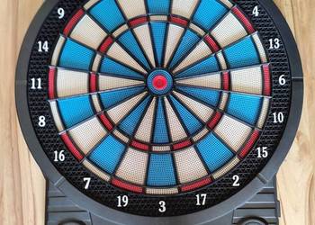 TARCZA ELEKTRONICZNA DO DARTA GRY W RZUTKI LOTKI PEŁEN ZESTAW 8 GRACZY