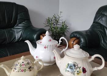 Antyczne porcelanowe czajniki/ imbryki Anglia