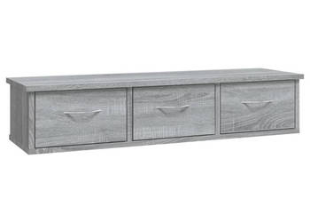 Szafka ścienna szary dąb sonoma 88x26x185 cm WM-815082