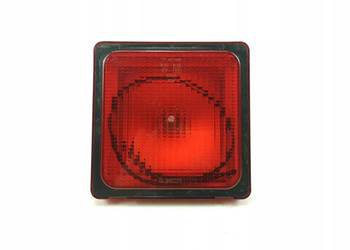 LAMPA TYLNA UNIWERSALNA CZERWONA