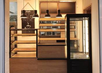 Witryna cukiernicza neutralna lada sprzedaży regał sklepowy chlebowy