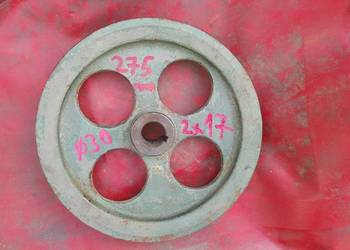 Koła pasowe 275mm fi30 2x17