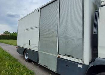 Zabudowa Man TGM kontener, kamper, koniowóz