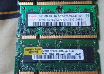 Pamięć laptop DDR2 - różne wielkości i prędkości