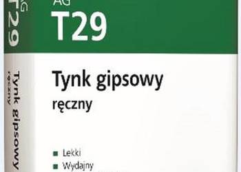 Tynk gipsowy ręczny AG T29 ALPOL 25kg nie GOLDBAND ALPOL LUBLIN