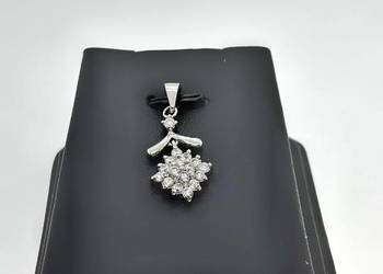 Nowa Srebrna Rodowana Zawieszka pr 925 1,75g