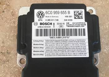 NOWY Sensor czujnik airbag VW SEAT SKODA 6C0959655B