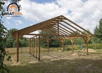 Wiata o wymiarze 7m x 8 m