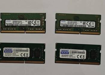 DDR4 SDRAM 8GB do laptopa: Samsung, Goodram, Micron