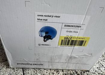 Kask narciarski Uvex rozmiar 54-58 cm Nowy