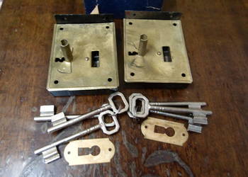 Zamek wierzchni 2x i Wkładki bębenkowe do zamków GMB WILKA FANA LOB