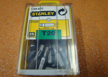Bit TORX T 20 1/4 cala x 25 mm  STANLEY Ref. 1-68-842