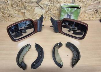 Lusterka ford escort mk4, szczęki hamulcowe, szkła reflektorów przód