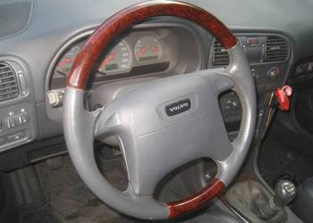 volvo v40 s40 lift 00-03r kierownica skóra drewno airbag