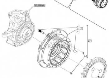 New Holland T6070 Piasta 47968641