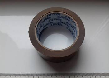 Taśma 1rolka pakowe przylepne Smart brązowa 48mmx91m =100y klej akryl, Adhe