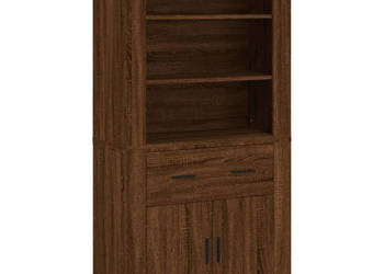 Wysoka szafka brązowy dąb WM-3185382