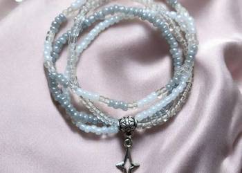 Zestaw 2 małych bransoletek z zawieszką gwiazdkową