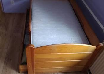 Łóżko dziecięce drewianne