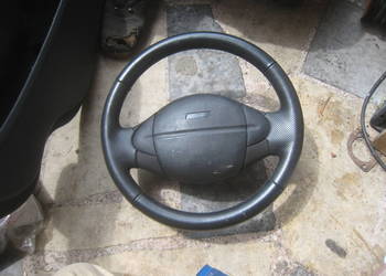 Kierownica Fiat seicento 600 98- bez airbag skórzana skóra perforowana