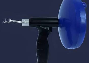 Spirala kanalizacyjna (5 m), sprężyna 6 mm na bębnie, tzw. zwijaku