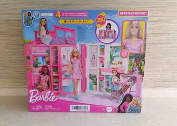 NAJTANIEJ Barbie Przytulny Domek + Lalka i Akcesoria Wysyłka