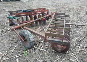 Brona talerzowa 1,4m talerzówka 1000kg ciągana agregat Lilla Harrie