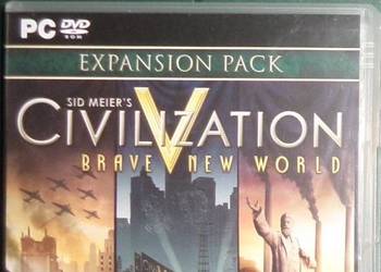 Civilization 5 V Brave new world,PC DVD, +mapa,+ins,+kod, PL