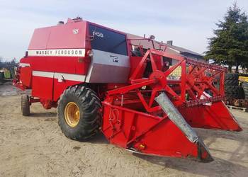 Kombajn zbożowy Massey Ferguson 206 z sieczkarnia zadbany 186/187