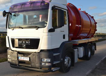 TGS 26.400 ASENIZACYJNY SZAMBIARKA NOWA BECZKA 20 m³ TRZECIA OŚ SKRĘTNA KLI