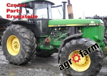 John Deere 4650 części, skrzynia biegów, silnik