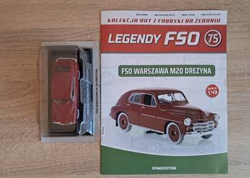 Legendy FSO Nr 75 FSO Warszawa M20 drezyna Ziębice