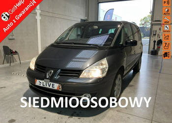 Renault Espace 2,0d/7 miejsc/Klimatronik/Po liftingu/Tapicerka półskóra/Is…