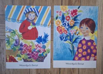 Leonia Janecka . pocztówki świąteczne