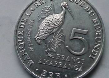 BURUNDI-5 FRANCS-2014 r-PTAK