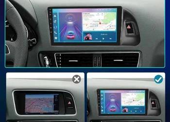 Radio Android 13 Audi Q5 10-18r gps wifi bluetooth 9 cali