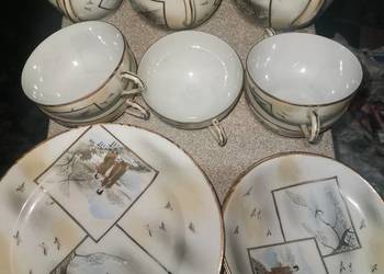 Piękny, japoński zestaw do herbaty